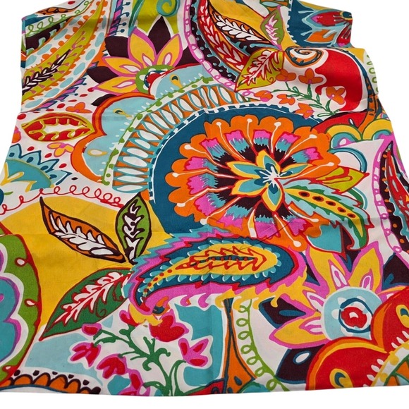 Other - Bohemian Paisley Floral Multi-Color Pillowcase lot of 6 20x30 Polyester Home L4